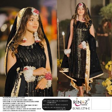 RINAZ FASHION 1274 E SALWAR KAMEEZ BEST WHOLESALER SINGLE