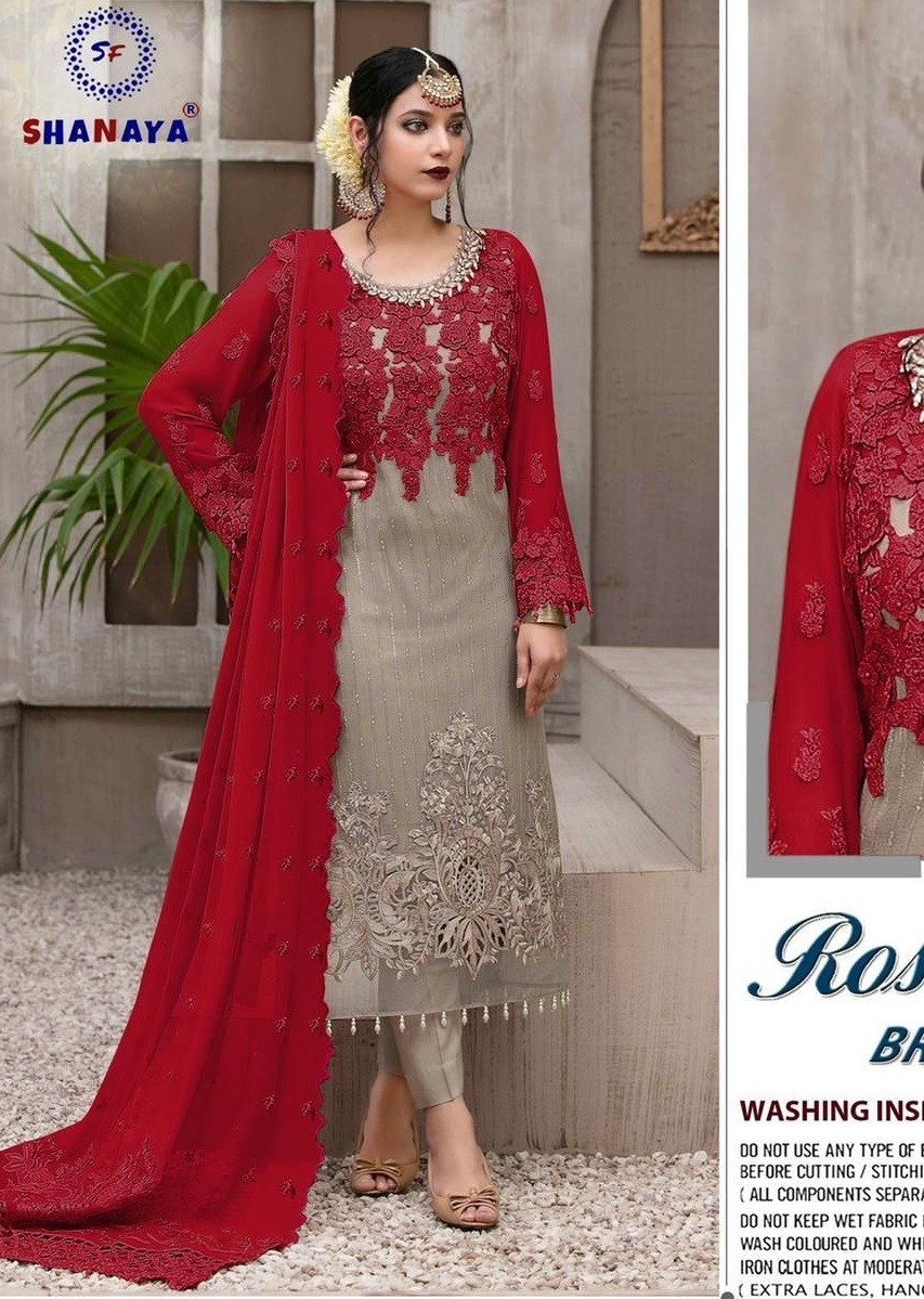SHANAYA ROSE BRIDAL S 98 D EDITION SALWAR KAMEEZ WHOLESALER SINGLE