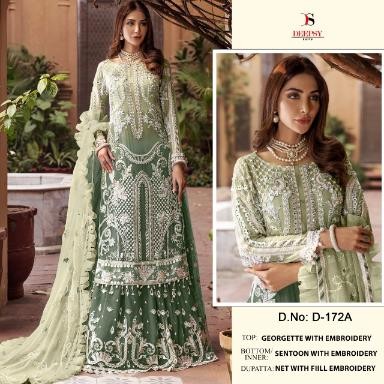 DEEPSY SUITS D 172A NEW DESIGN PAKISTANI SALWAR KAMEEZ
