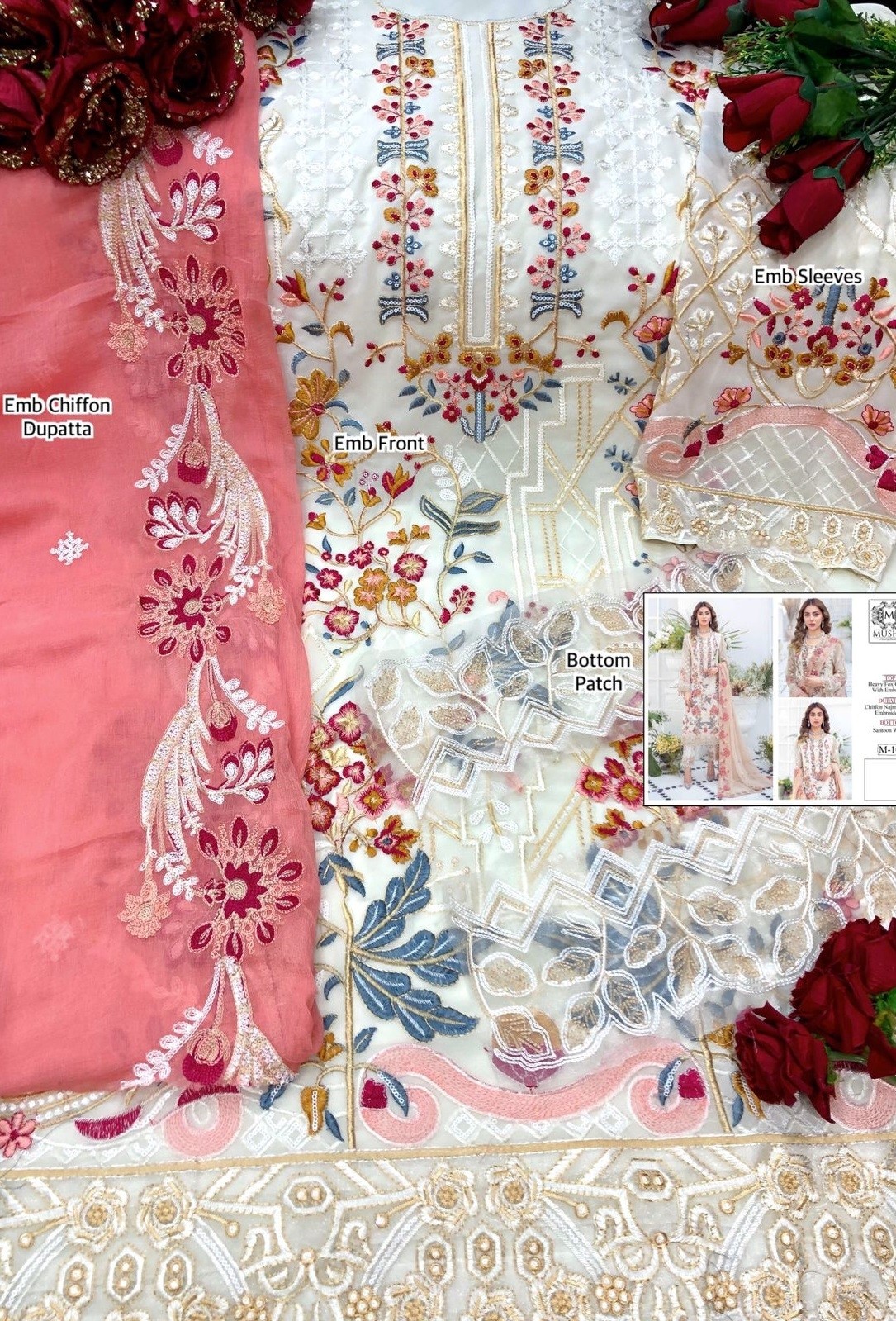 MUSHQ BY SHRADDHA M 103 NEW COLLCTION PAKISTANI SUITS