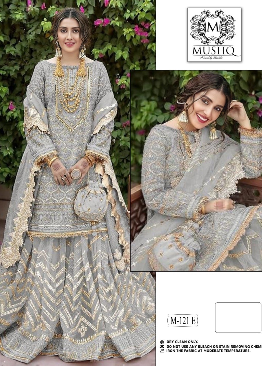 MUSHQ M 121 E BY SHRADDHA NEW LUNCH SALWAR KAMEEZ 
