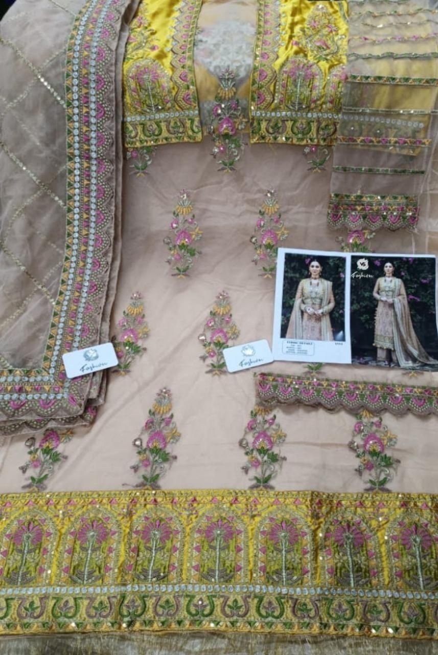 VS FASHION 1111A TO 1111D SINGLE ONLINE PAKISTANI SUITS