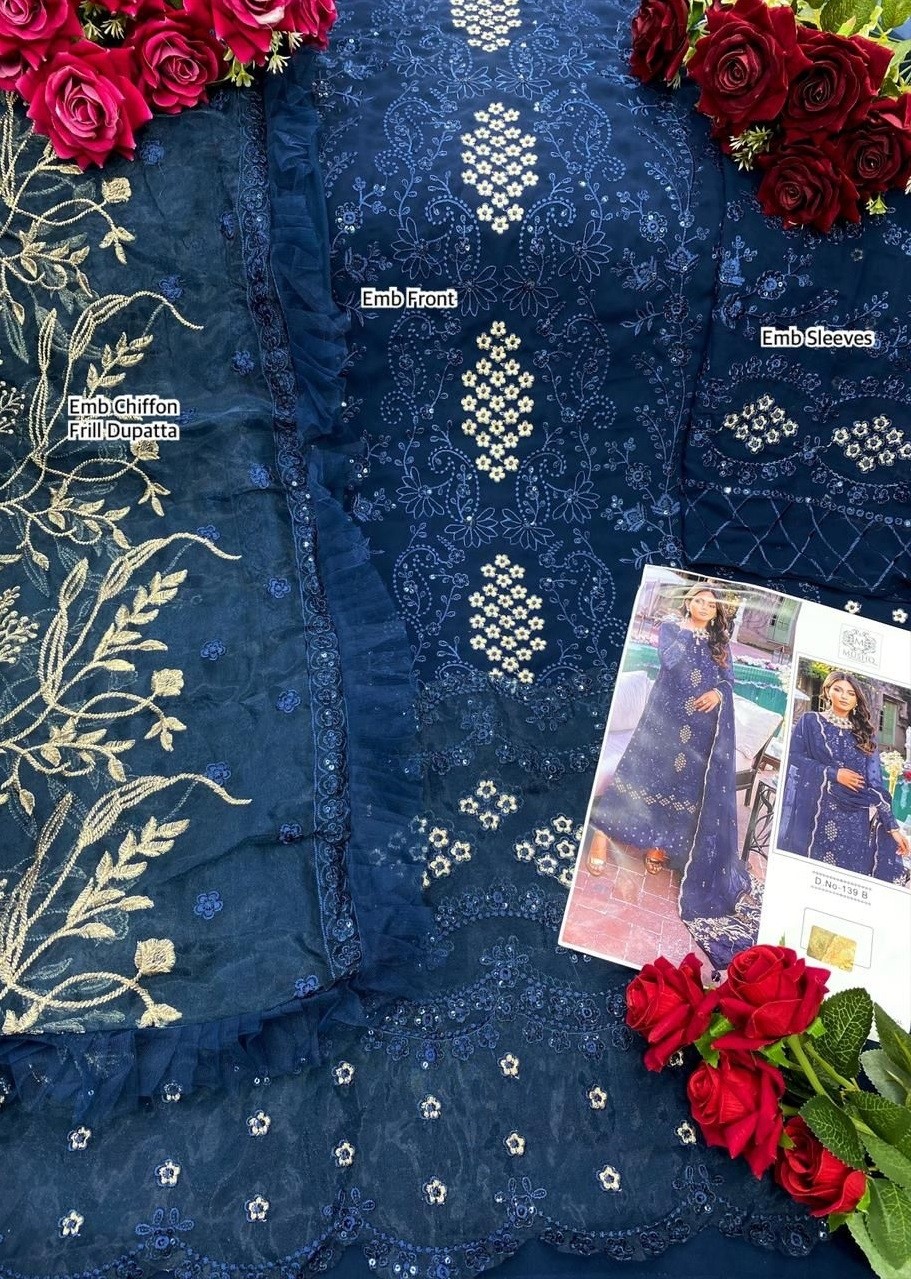 MUSHQ D NO 139 B NEW COLLECTION PAKISTANI DRESSES