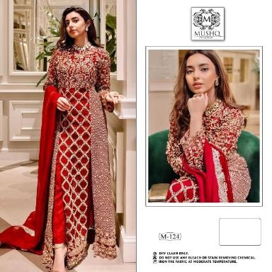 MUSHQ M 124 BY SHRADDHA PAKISTANI DESIGNER SUITS