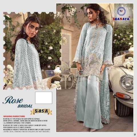 SHANAYA ROSE BRIDAL S 85 A LATEST SALWAR KAMEEZ SINGLE