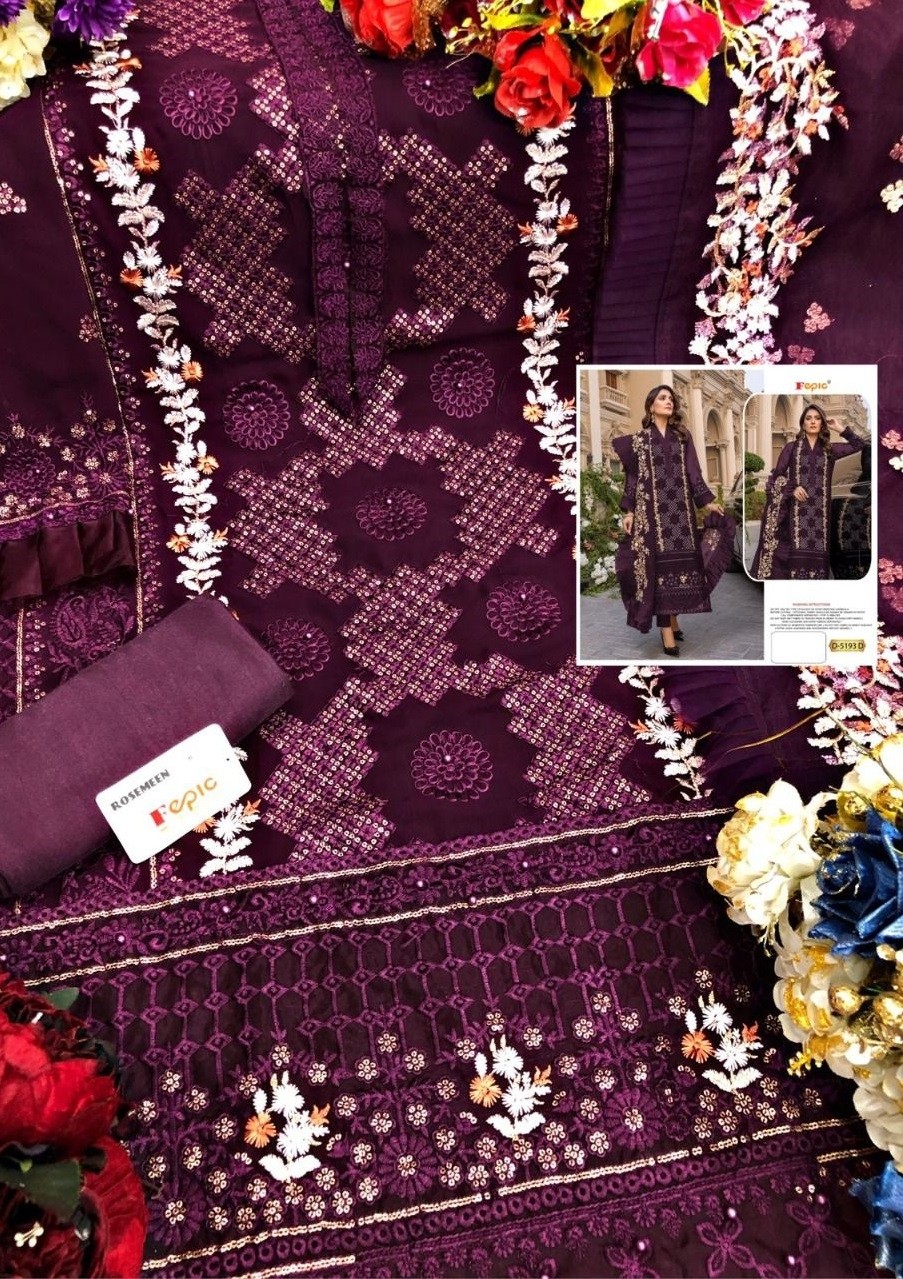 FEPIC ROSEMEEN D 5193 D WHOLESALE SALWAR KAMEEZ SUPPLIER