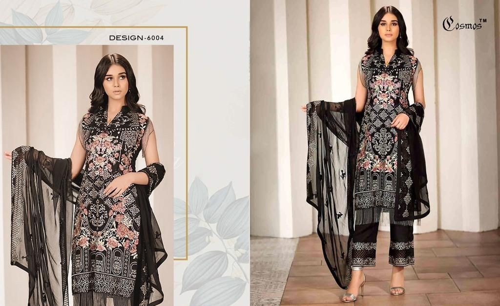 COSMOS AAYRA VOL 6 D 6004 PAKISTANI BEST SALWAR KAMEEZ SHOP BY ONLINE