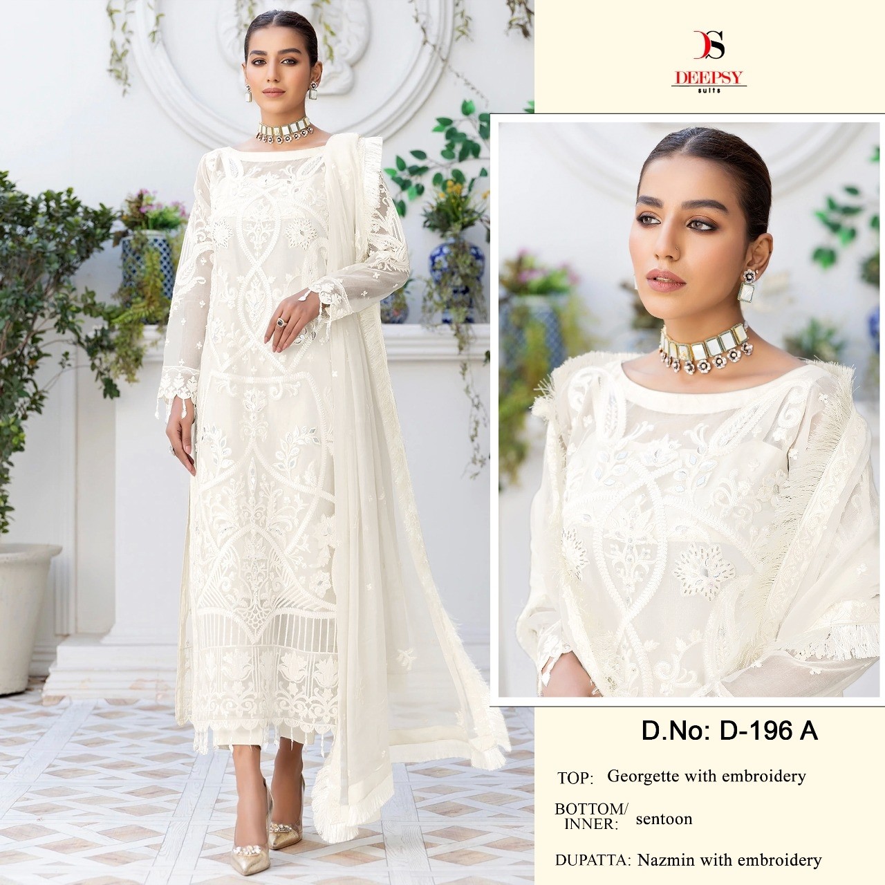 DEEPSY SUITS D 196A  SALWAR KAMEEZ  MANUFACTURER