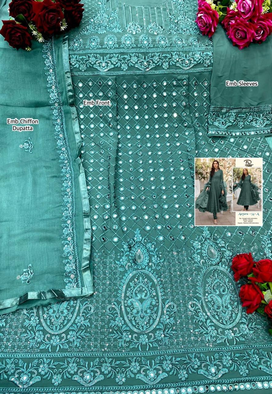 LAAIBAH DESIGNER AAYARA 34  A BEST COLLECTION SUITS