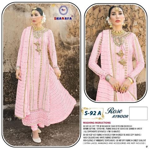 SHANAYA ROSE AYNOOR S 92 A NEW PAKISTANI SUITS SHOP BY ONLINE