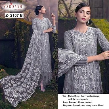 ZARQASH SANA SAFINAZ Z 2107 B PAKISTANI DRESS WITH PRICE