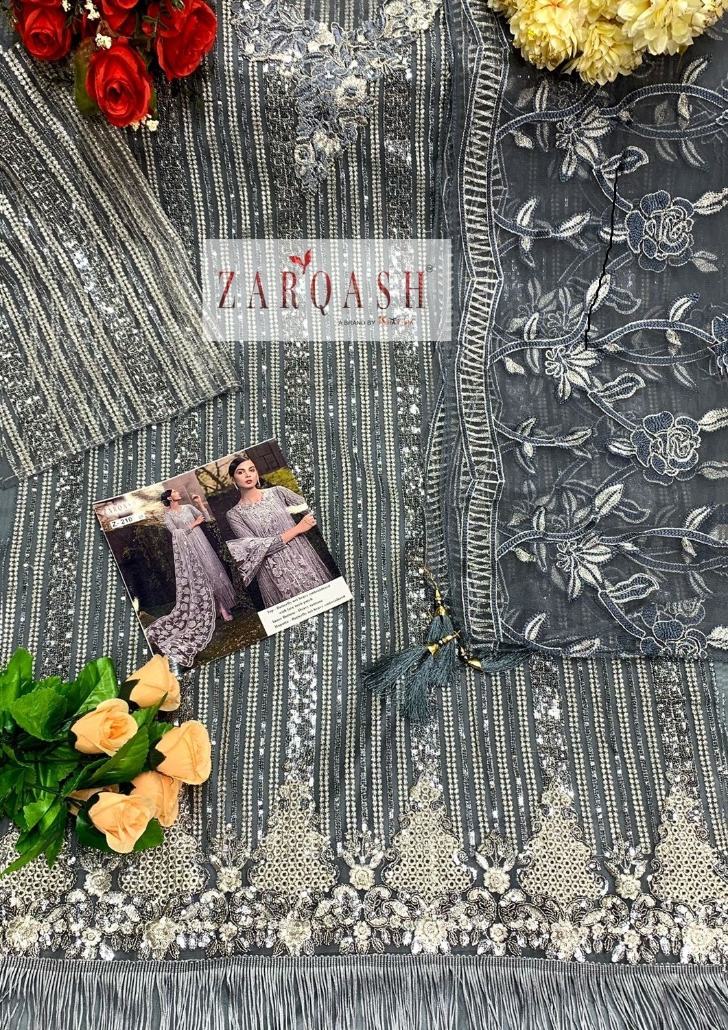 ZARQASH SANA SAFINAZ Z 2107 B PAKISTANI DRESS WITH PRICE