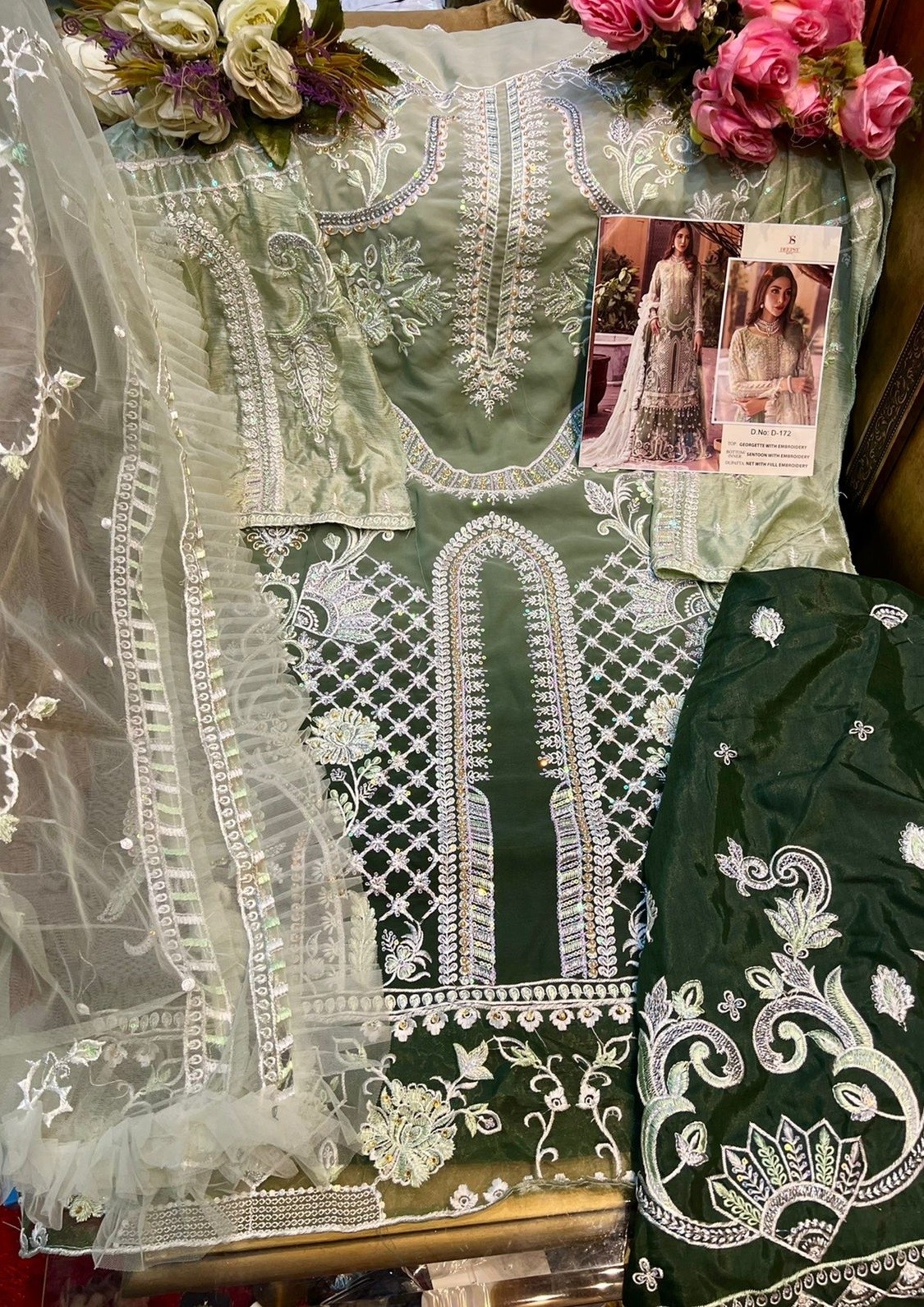 DEEPSY SUITS D 172A NEW DESIGN PAKISTANI SALWAR KAMEEZ