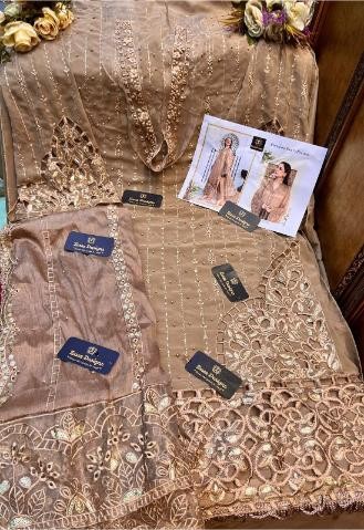 ZIAAZ DESIGNS PREMIUM EID COLLECTION D NO 7773 C BRANDED ONLINE PAKISTANI SUITS