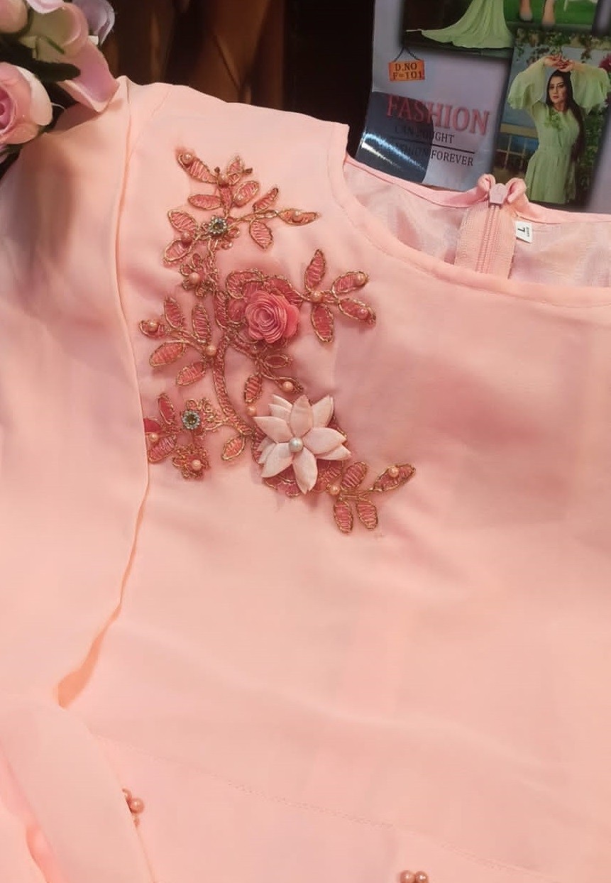 FATIMA STUDIO D NO F 102 NEW LAUNCH GEORGETTE WITH PRICE KURTIS