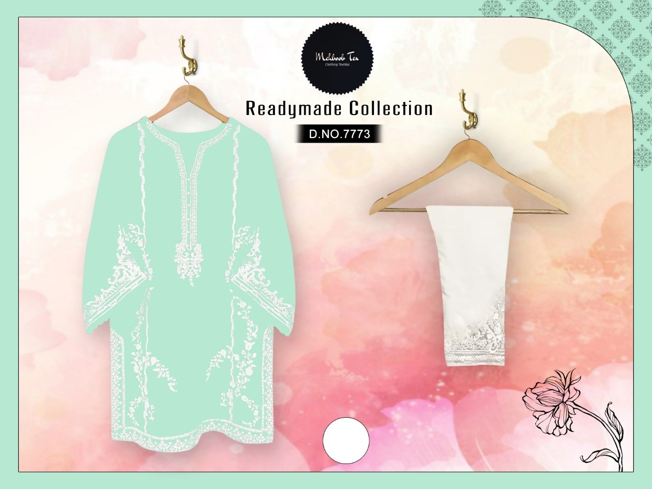 MEHBOOB TEX 7773 READYMADE KURTIS COLLECTION SINGLE PIS