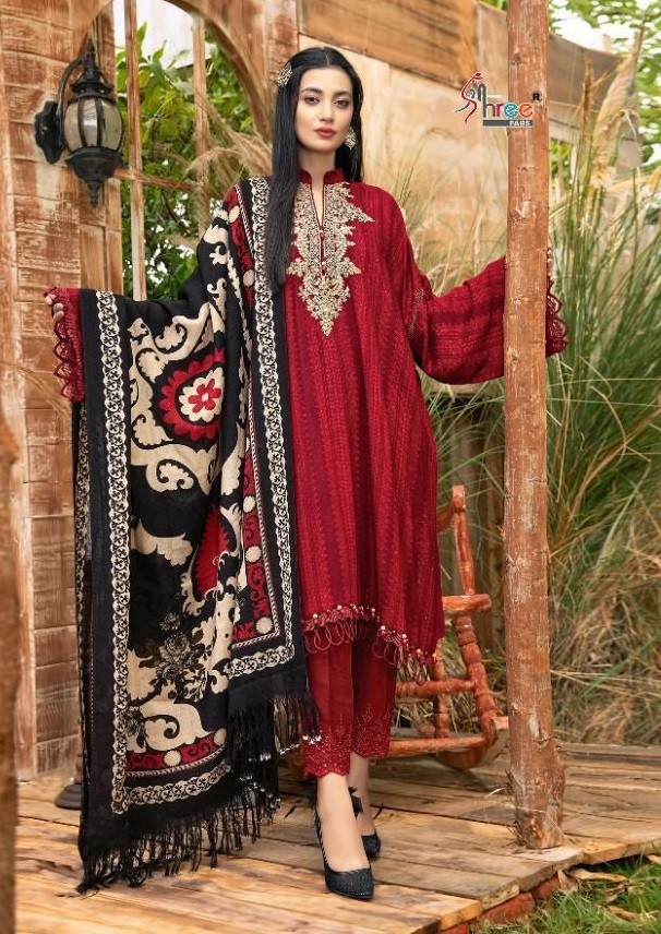 SHREE FABS MARIYA B M PRINT VOL 10 1993 STYLISH PAKISTANI SUITS