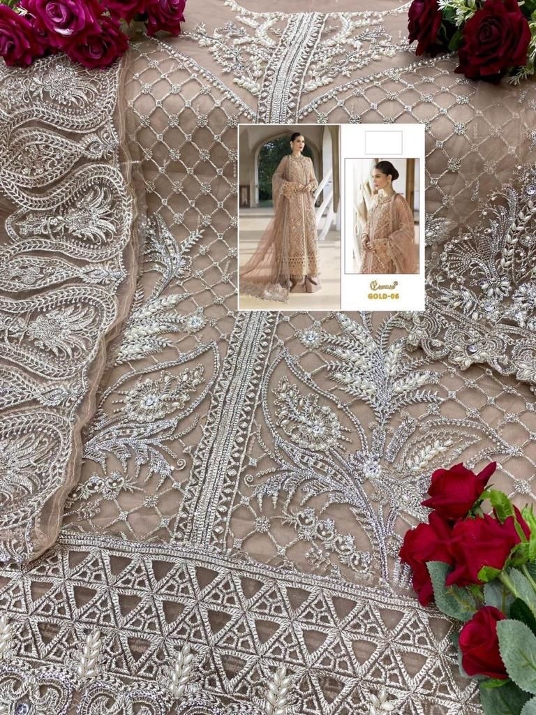 COSMOS GOLD 6 PAKISTANI SUITS MANUFACTURER