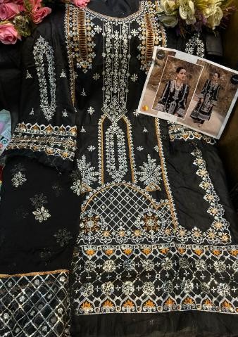 MEHBOOB TEX IZARA BLACK BEAUTY VOL 2 7773 A PAKISTANI SUITS CAMBRIC COTTON