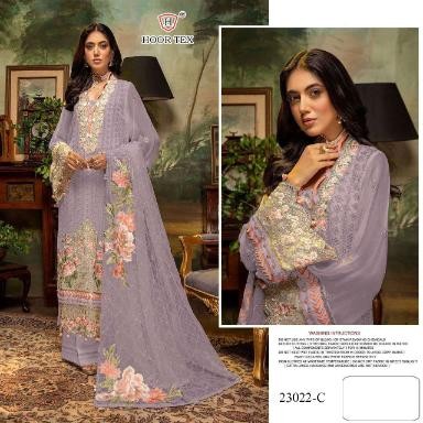 HOOR TEX 23022 C PAKISTANI SUITS BEST PRICE AVAILABLE SURAT