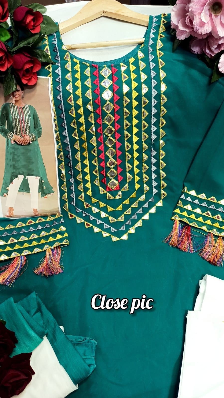 ZELLBURY FESTIVE COLLECTION Z 105 A TO Z 105 E PAKISTANI KURTIS SINGLE