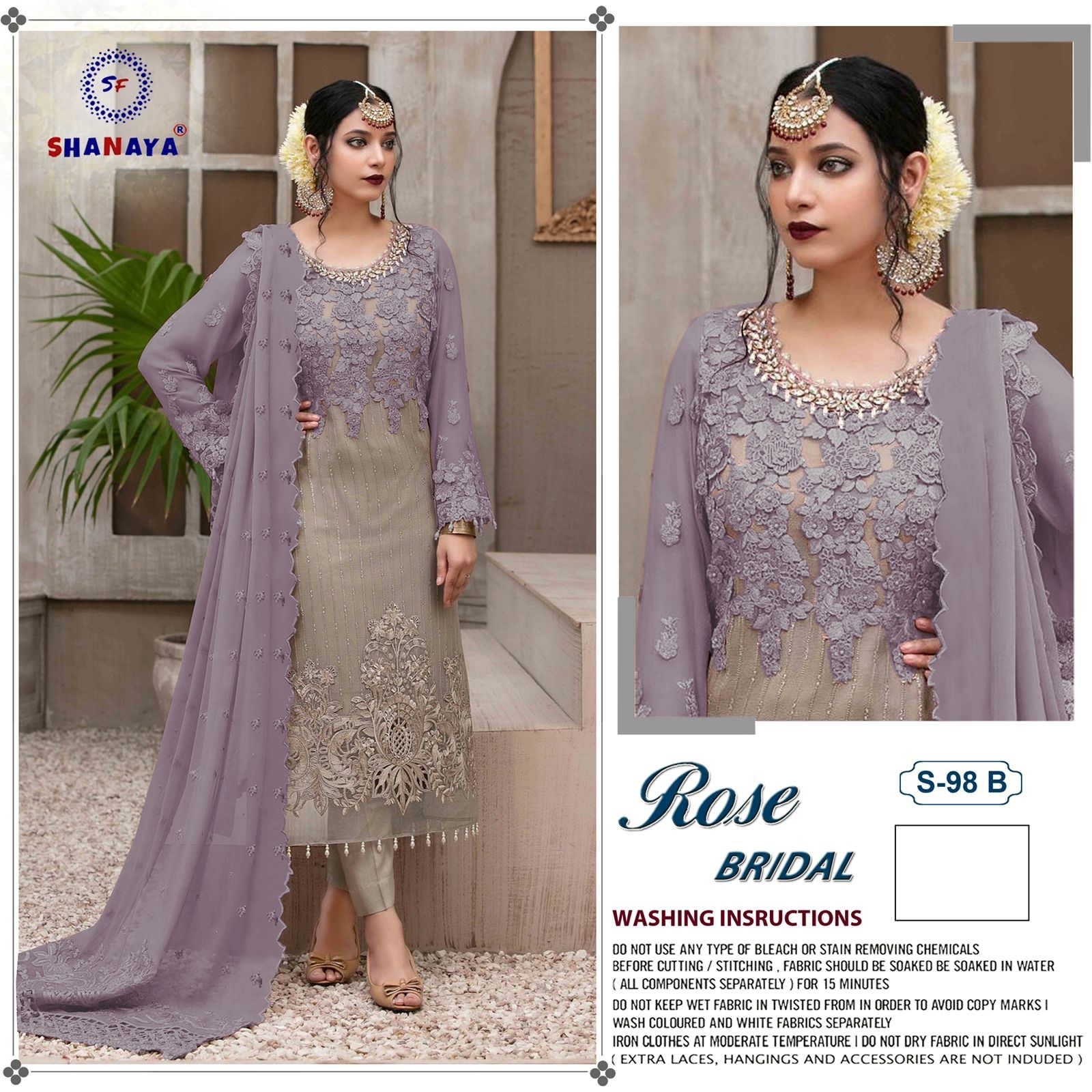 SHANAYA ROSE BRIDAL S 98 B EDITION SALWAR KAMEEZ WHOLESALER