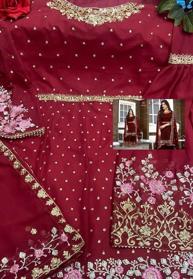 MISHAAL FAB 8022 B HIT DESIGN PAKISTANI KAMEEZ PLAZO