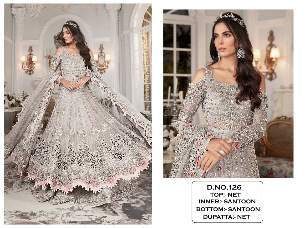 KALISHA FASHION D NO 126 SALWAR KAMEEZ SUPPLIER 