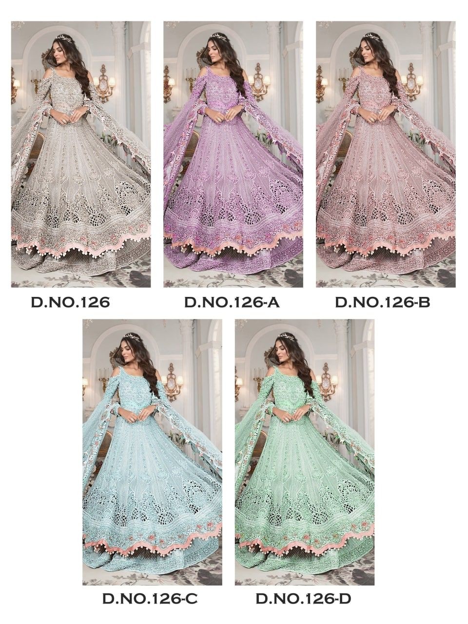 KALISHA FASHION D NO 126 SALWAR KAMEEZ SUPPLIER 