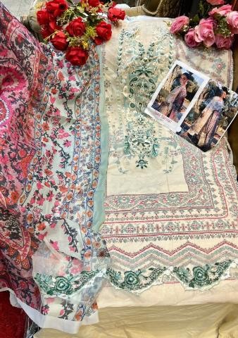 MEHBOOB TEX 7773 A SANA SAFINAZ VOL 1 LATEST DRESS SALWAR KAMEEZ