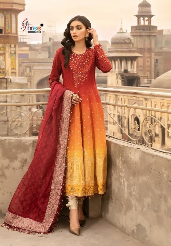 SHREE FABS MARIYA B LAWN SPRING COLLECTION 2022 SERIES 2094 PAKISTANI SALWAR KAMEEZ WHOLESALER