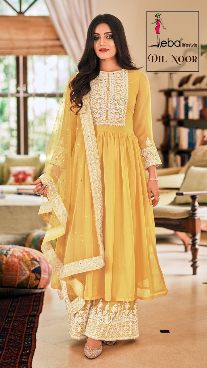 EBA LIFESTYLE DIL NOOR 1341 A PAKISTANI SUITS DEALER SURAT