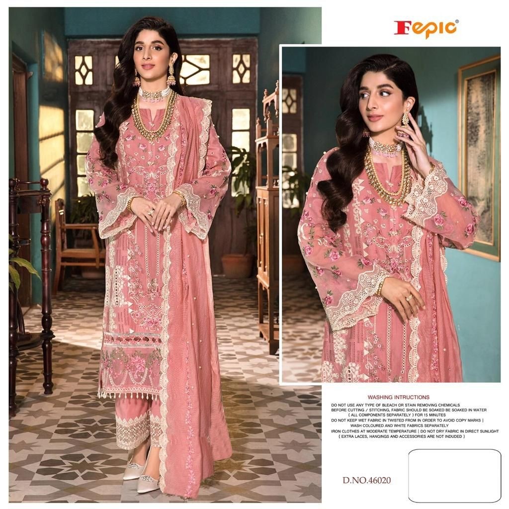 FEPIC ROSEMEEN 46020 WHOLESALER PAKISTANI SUITS SINGLE