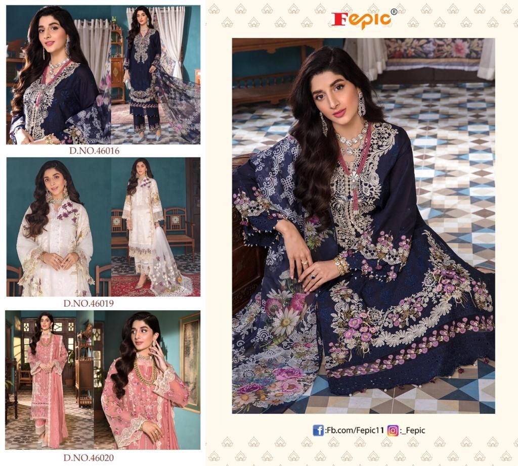 FEPIC ROSEMEEN 46016 WHOLESALE PAKISTANI SUITS