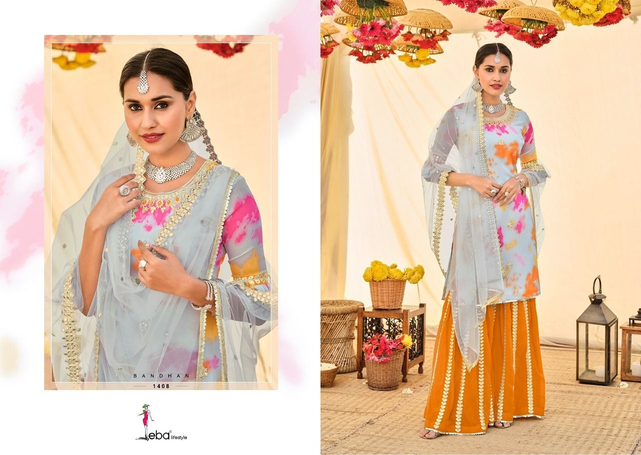 EBA LIFESTYLE BANDHAN 1408 PAKISTANI STYLISH DRESS WHOLESALE ONLINE