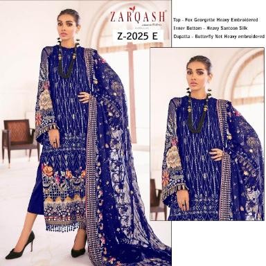 ZARAQASH CHANTELLE Z 2025 E BLUE WHOLESALE BY ONLINE SURAT