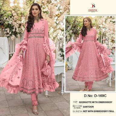 DEEPSY SUITS D 169C PAKISTANI SUITS SINGLE DEALER ONLINE