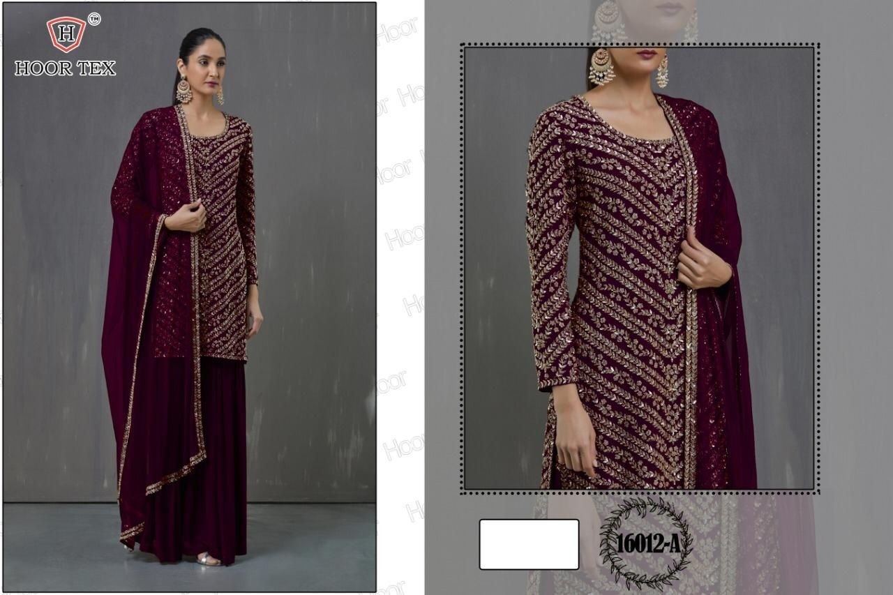 HOOR TEX 16012 A NAFIZA COLOUR GOLD VOL 16 PAKISTANI SALWAR KAMEEZ