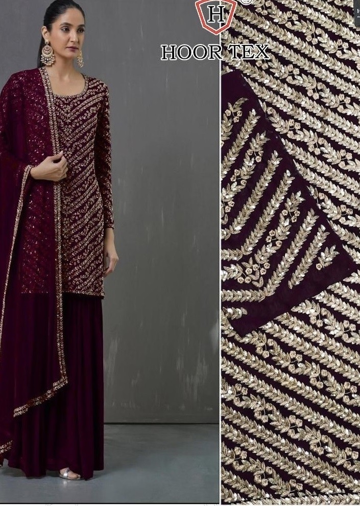 HOOR TEX 16012 A NAFIZA COLOUR GOLD VOL 16 PAKISTANI SALWAR KAMEEZ
