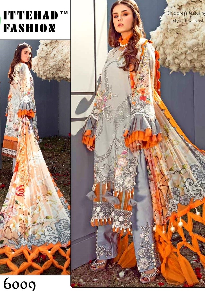 ITTEHAD FASHION 6009 TO 6010 ITTEHAD LAWN PAKISTANI DRESS WHOLESALER