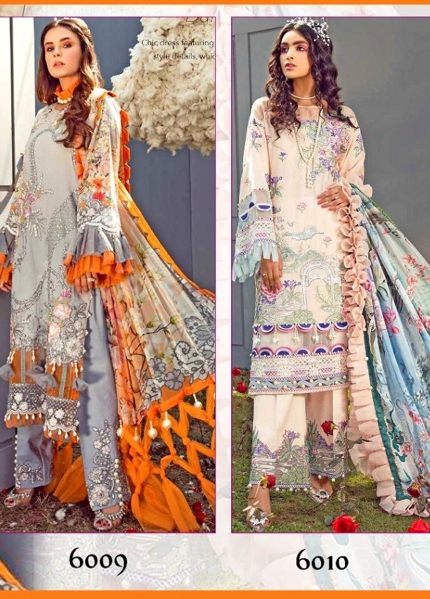 ITTEHAD FASHION 6009 TO 6010 ITTEHAD LAWN PAKISTANI DRESS WHOLESALER