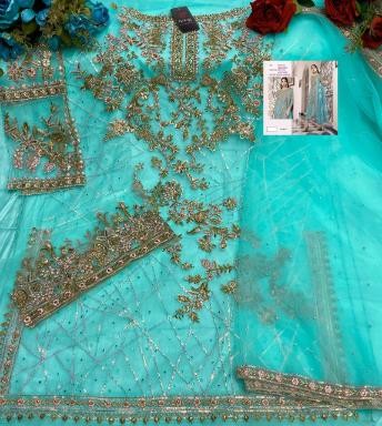 HOOR TEX H 06G TO H 06L PAKISTANI SUITS BY SINGLE