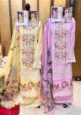 ERUM KHAN SOBIA NAZIR LAWN COLLECTION VOL 3 PINK SALWAR KAMEEZ ONLINE