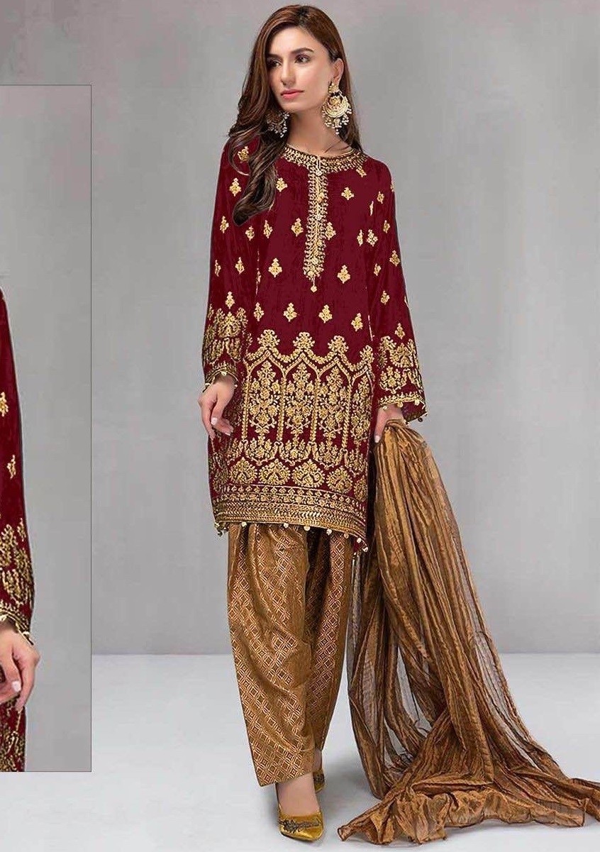 ZARAQASH MARIYA B ROYAL SOIREE Z 2092 C LATEST PAKISTANI SALWAR KAMEEZ ONLINE