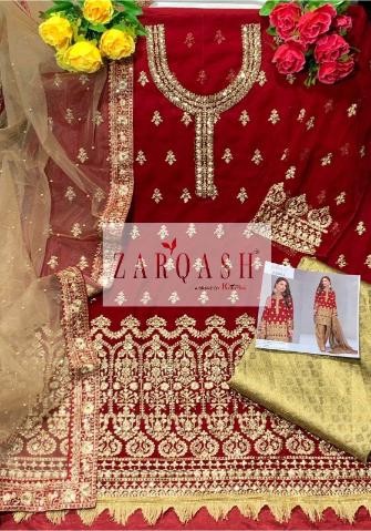 ZARAQASH MARIYA B ROYAL SOIREE Z 2092 A LATEST PAKISTANI SALWAR KAMEEZ 