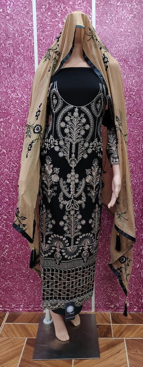 AFFAN CREATION PUSHPA 129 B PAKISTANI SALWAR KAMEEZ IN INDIA