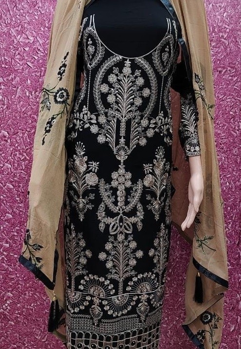 AFFAN CREATION PUSHPA 129 B PAKISTANI SALWAR KAMEEZ IN INDIA