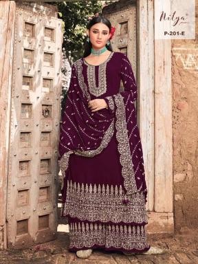 LT NITYA P 201 A  TO P 201 F SALWAR KAMEEZ SUPPLIER 