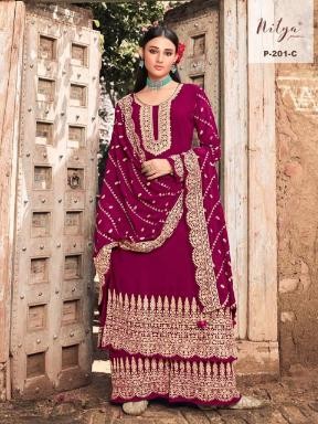 LT NITYA P 201 A  TO P 201 F SALWAR KAMEEZ SUPPLIER 