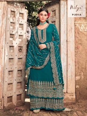 LT NITYA P 201 A  TO P 201 F SALWAR KAMEEZ SUPPLIER 